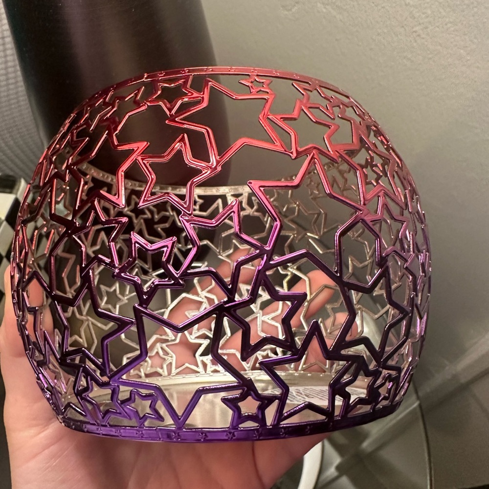 Bath and Body Works 3 Wick Star Candle Holder